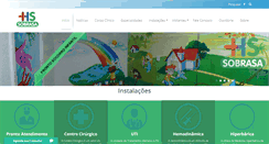 Desktop Screenshot of hospitalsobrasa.com.br